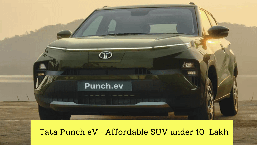 Tata Punch EV - SUV Under 10 Lakh